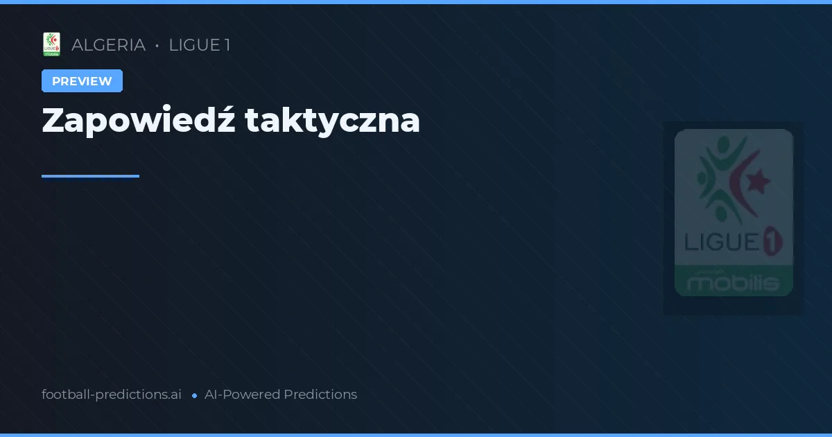 Zapowiedź taktyczna