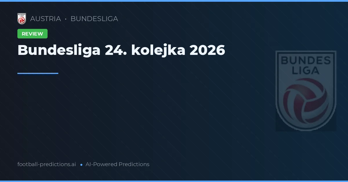 Bundesliga 24. kolejka 2026