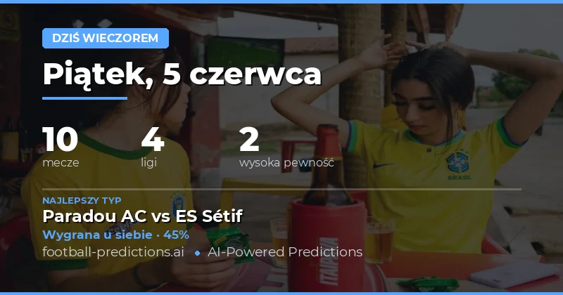 Piątkowe mecze pod lupą — naukowe podejście do typowania