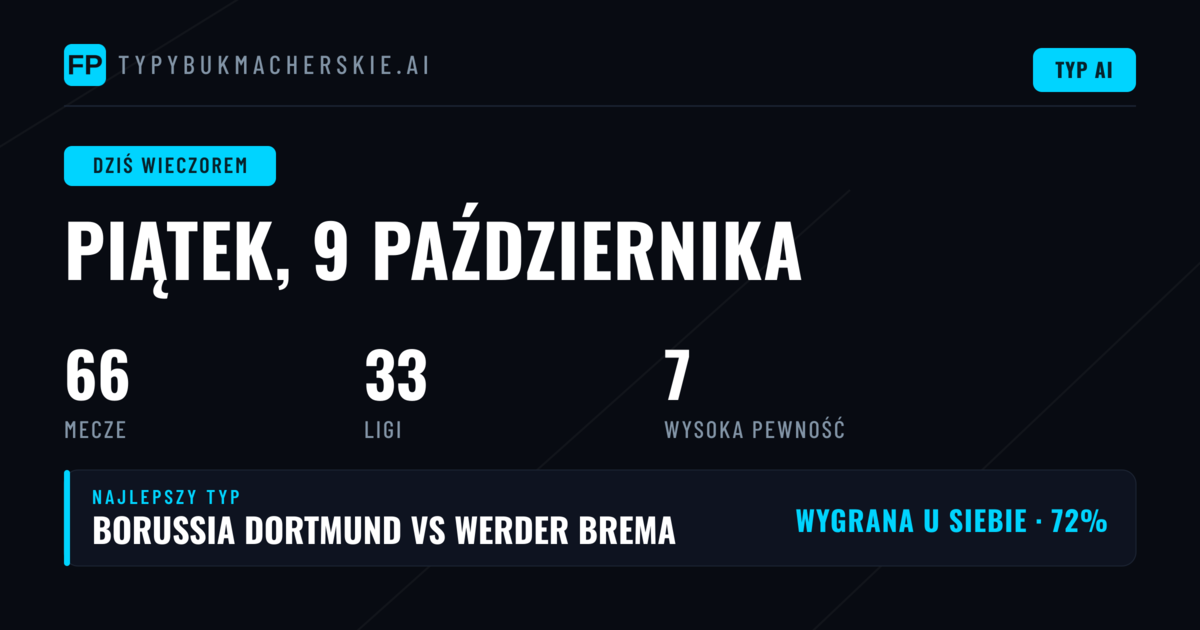 Statystyki na piątek – co mówią liczby?