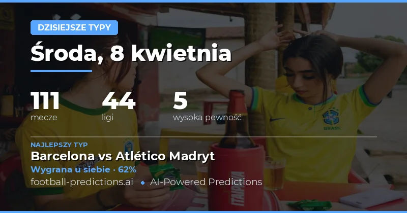 Analiza meczy na 8 kwietnia 2026