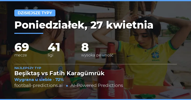 Kluczowe statystyki na dzisiejsze mecze piłki nożnej