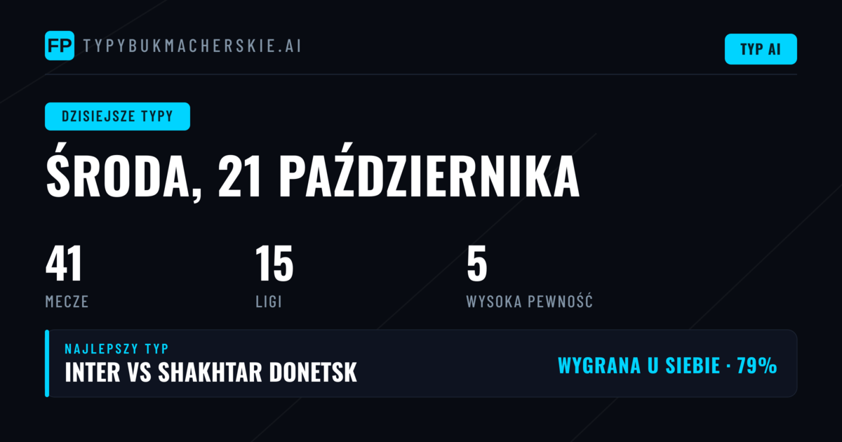 Środowy festiwal futbolu - 41 meczów na horyzoncie