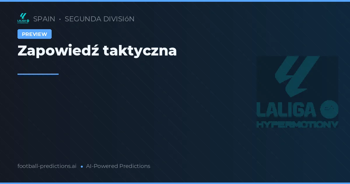 Zapowiedź taktyczna