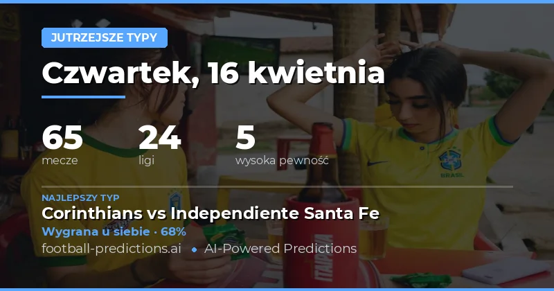 Jutrzne mecze 16 kwietnia 2026 – co warto wiedzieć?