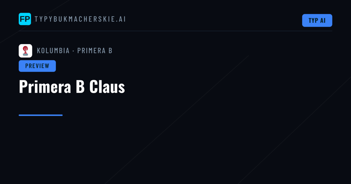 Primera B Claus