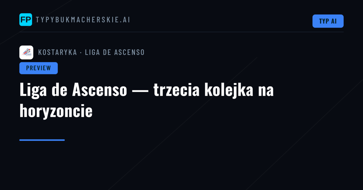 Liga de Ascenso — trzecia kolejka na horyzoncie