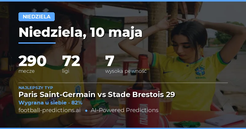 Kluczowe Trendy dla Niedzielnych Meczów 10 Maja 2026