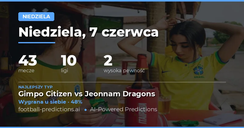 Dlaczego niedziela 7 czerwca 2026 może być trudna dla typerów?