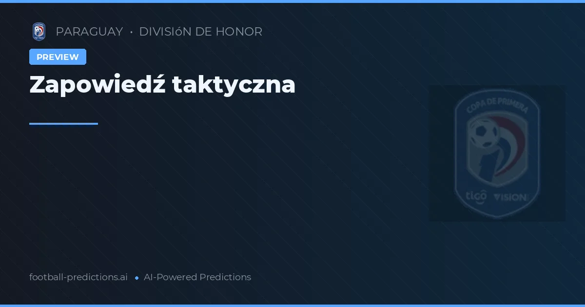 Zapowiedź taktyczna