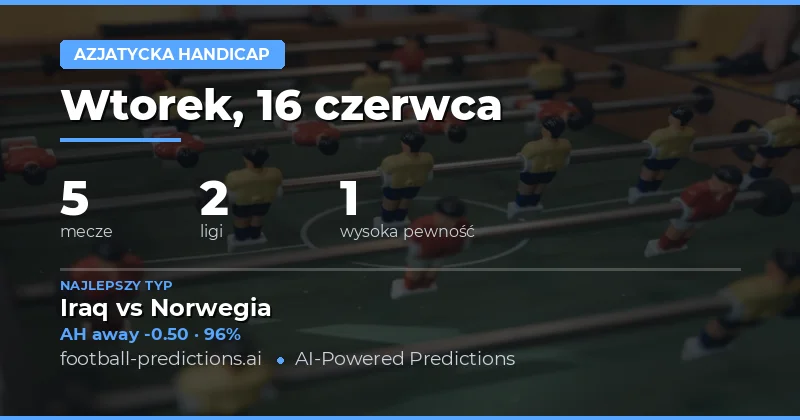 Top AH Picks na 16 czerwca 2026