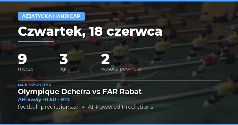 Top AH Picks na 18 czerwca 2026