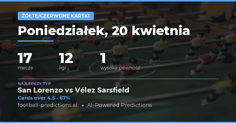 Już teraz liczymy karty