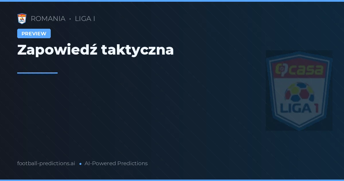 Zapowiedź taktyczna