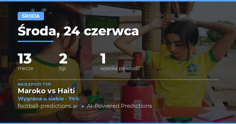 Analiza środowych meczów