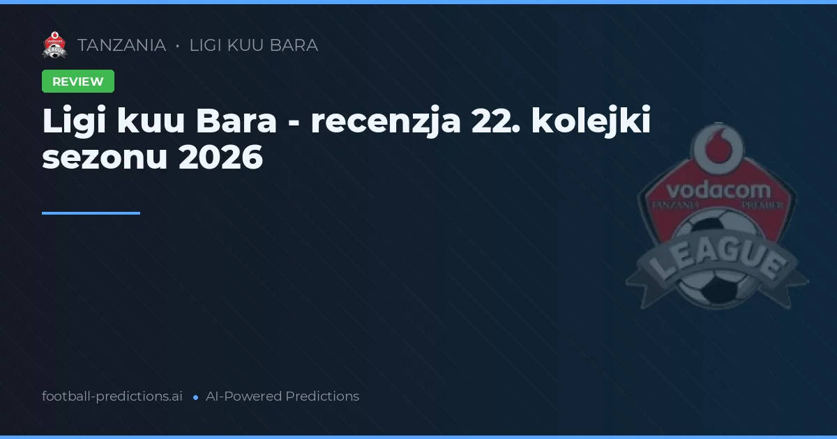 Ligi kuu Bara - recenzja 22. kolejki sezonu 2026