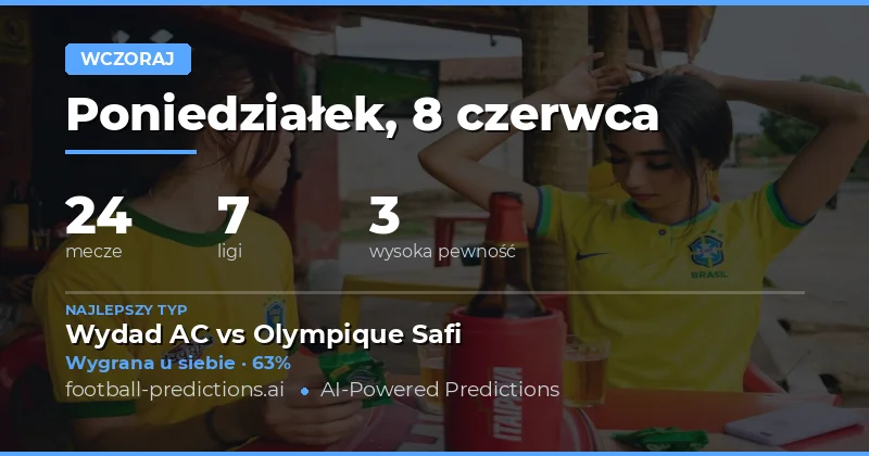 Poniedziałek z umiarkowanym powodzeniem