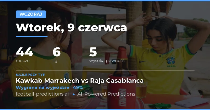 Wtorkowa fala niespodzianek — jak poradziliśmy sobie z 38 meczami?