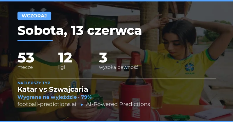 Podsumowanie sobotnich typów
