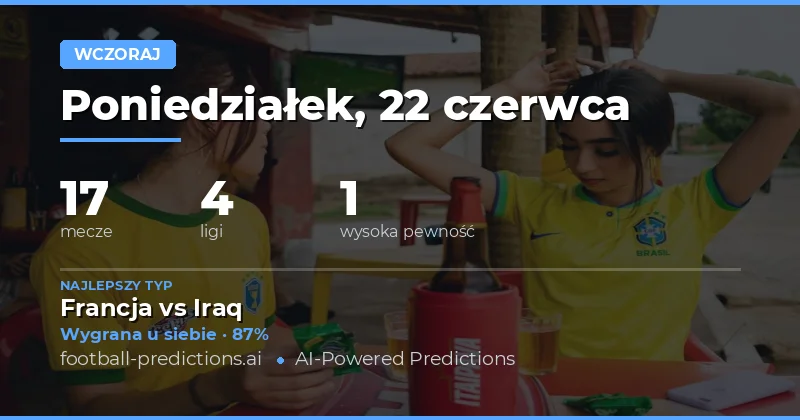 Poniedziałkowa analiza typów — 22 czerwca 2026