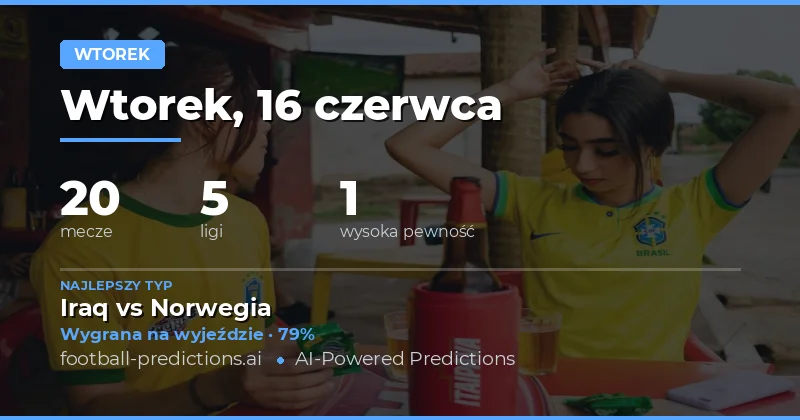 Mecze MŚ 2026 na wtorek