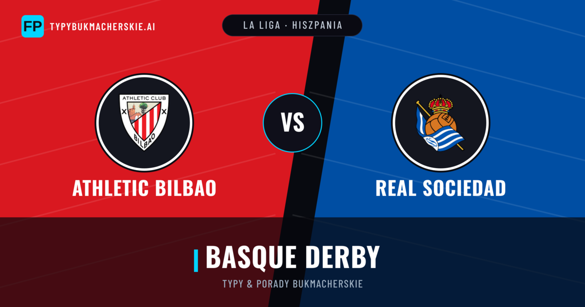Athletic Bilbao vs Real Sociedad Typy i statystyki