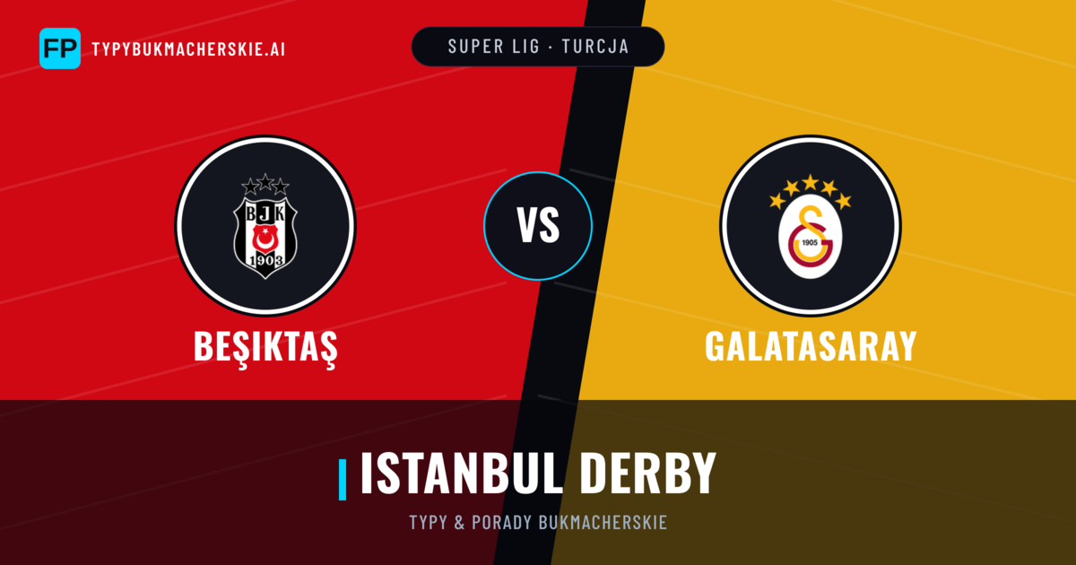 Beşiktaş vs Galatasaray Typy i statystyki
