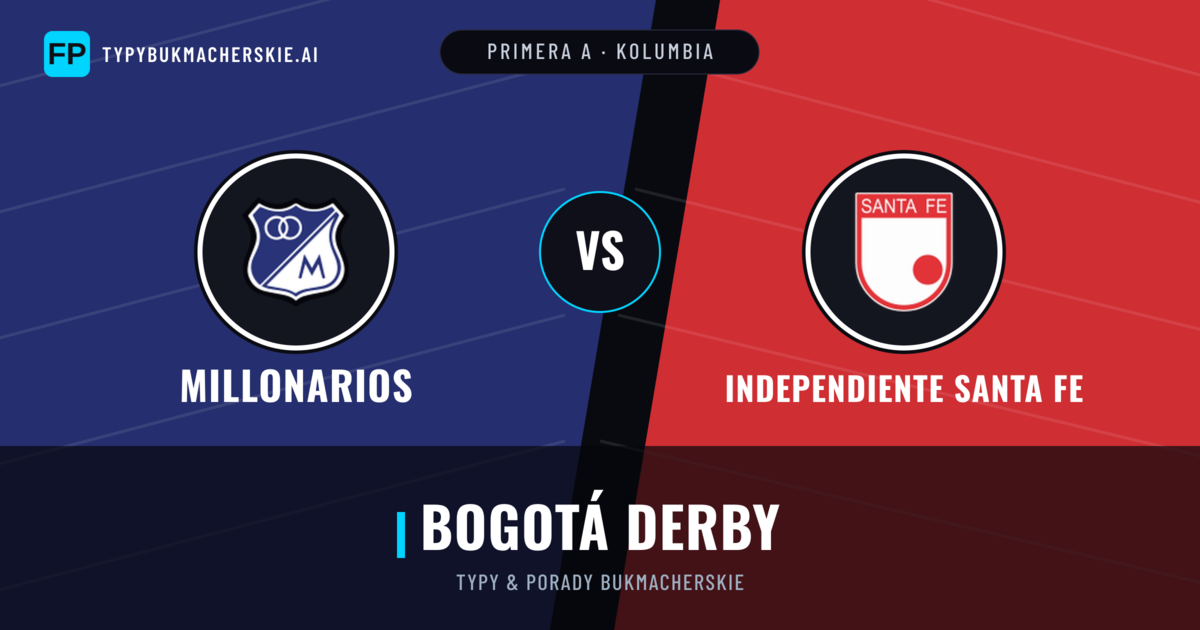 Millonarios vs Independiente Santa Fe Typy i statystyki