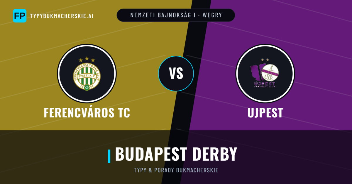 Ferencváros TC vs Ujpest Typy i statystyki