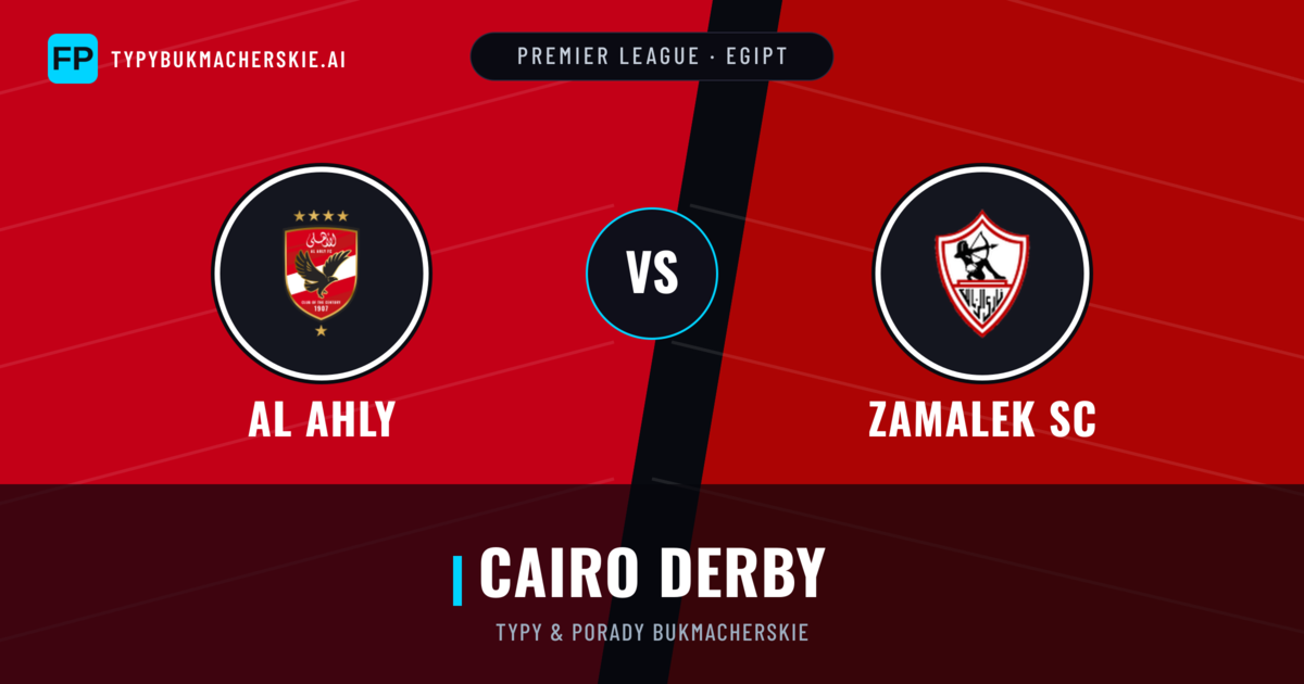 Al Ahly vs Zamalek SC Typy i statystyki