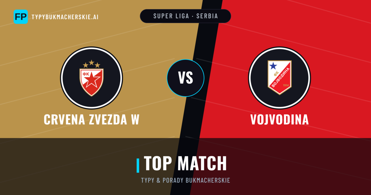 Crvena zvezda W vs Vojvodina Typy i statystyki