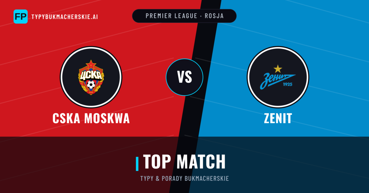CSKA Moskwa vs Zenit Typy i statystyki