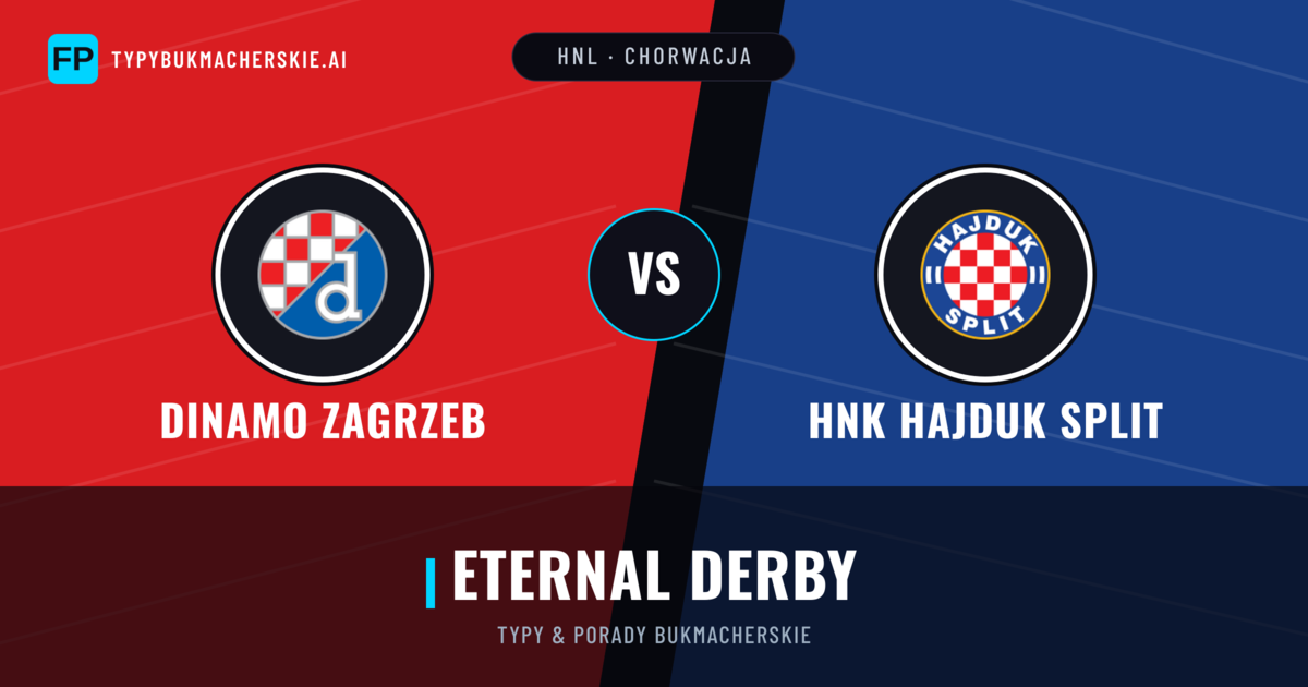 Dinamo Zagrzeb vs HNK Hajduk Split Typy i statystyki