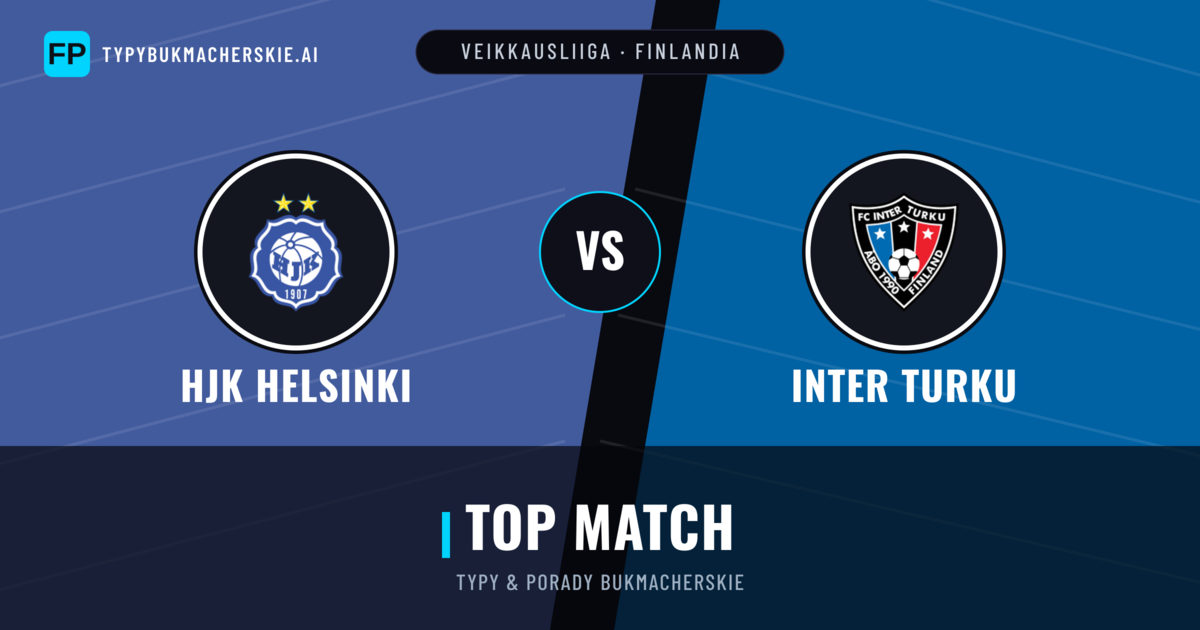 HJK Helsinki vs Inter Turku Typy i statystyki