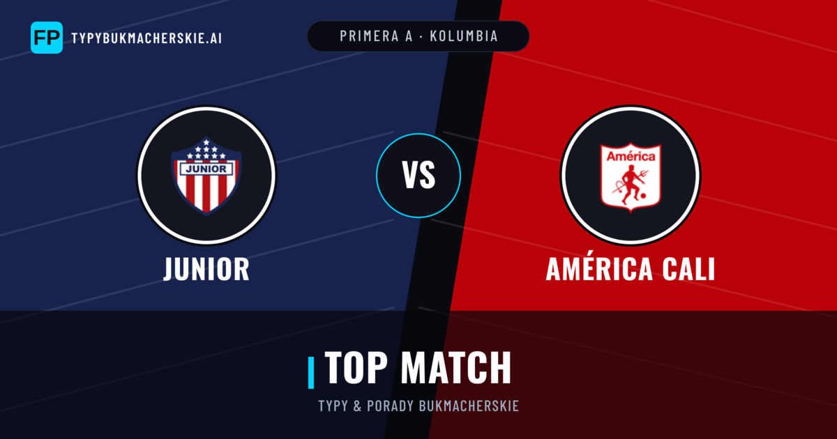 Junior vs América Cali Typy i statystyki