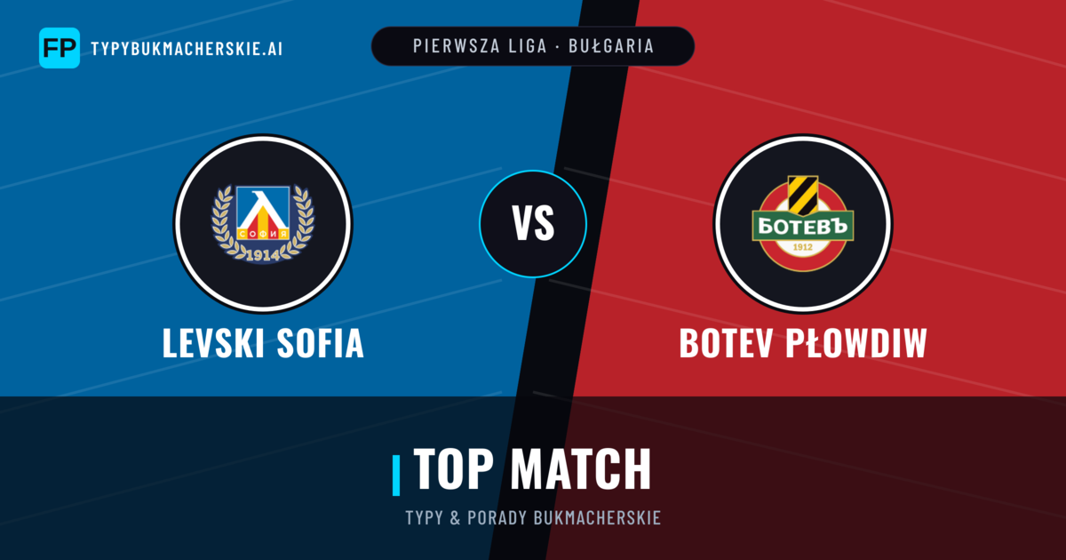 Levski Sofia vs Botev Płowdiw Typy i statystyki