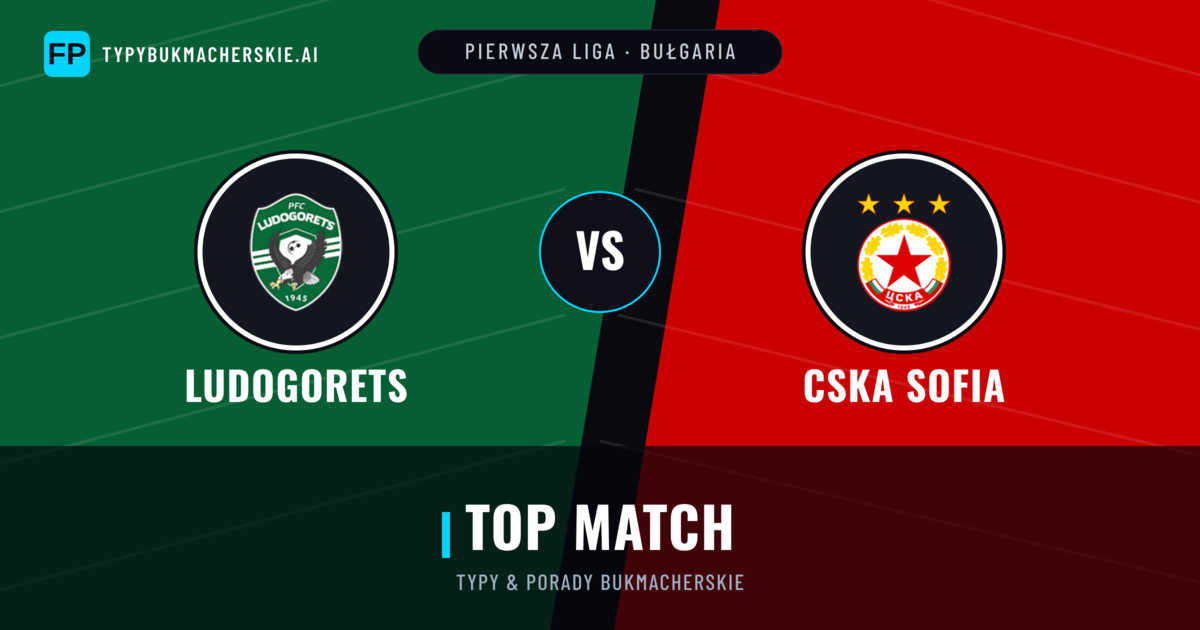 Ludogorets vs CSKA Sofia Typy i statystyki