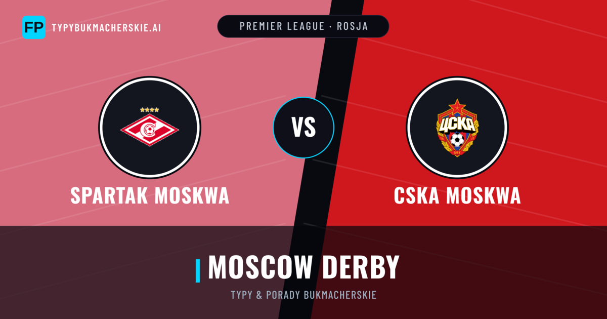 Spartak Moskwa vs CSKA Moskwa Typy i statystyki