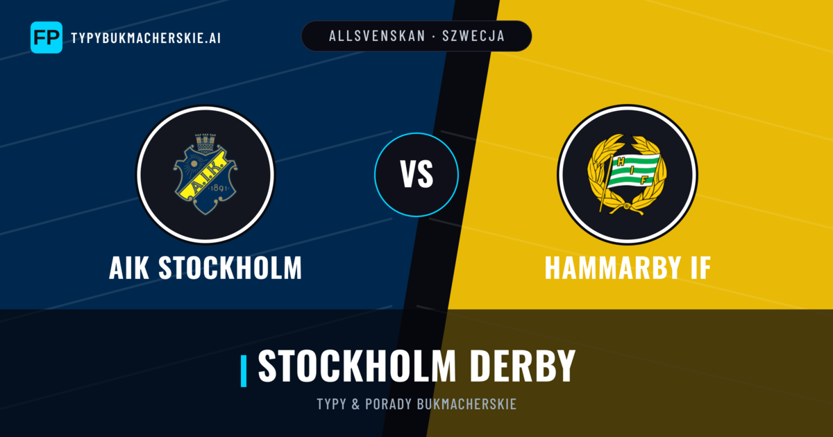 AIK Stockholm vs Hammarby IF Typy i statystyki