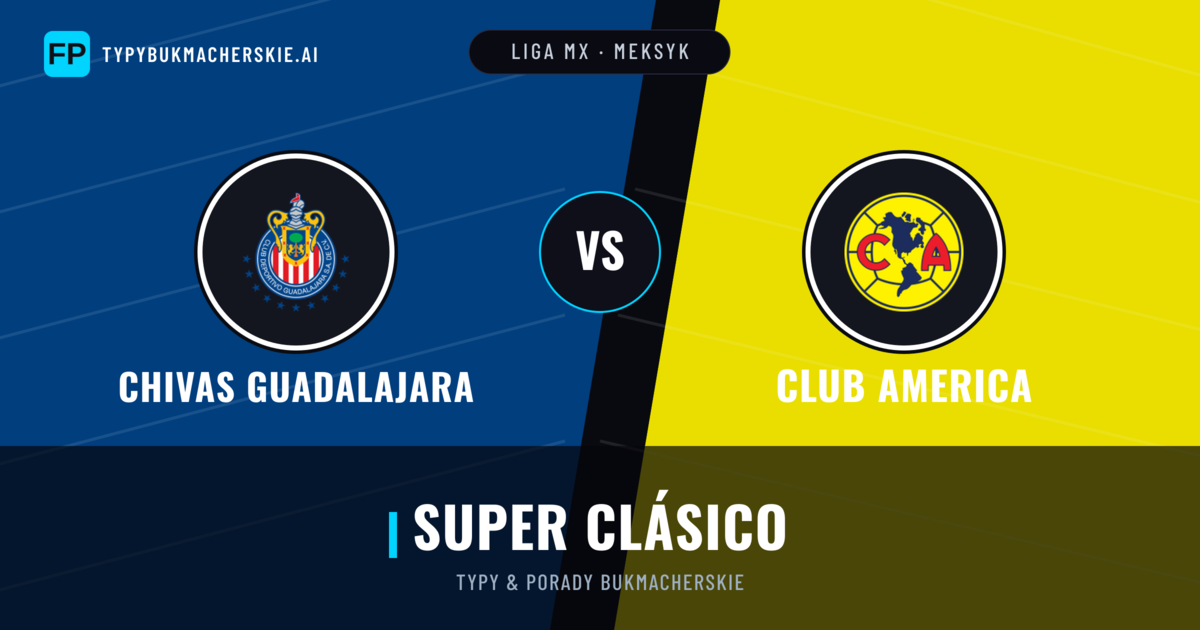 Chivas Guadalajara vs Club America Typy i statystyki
