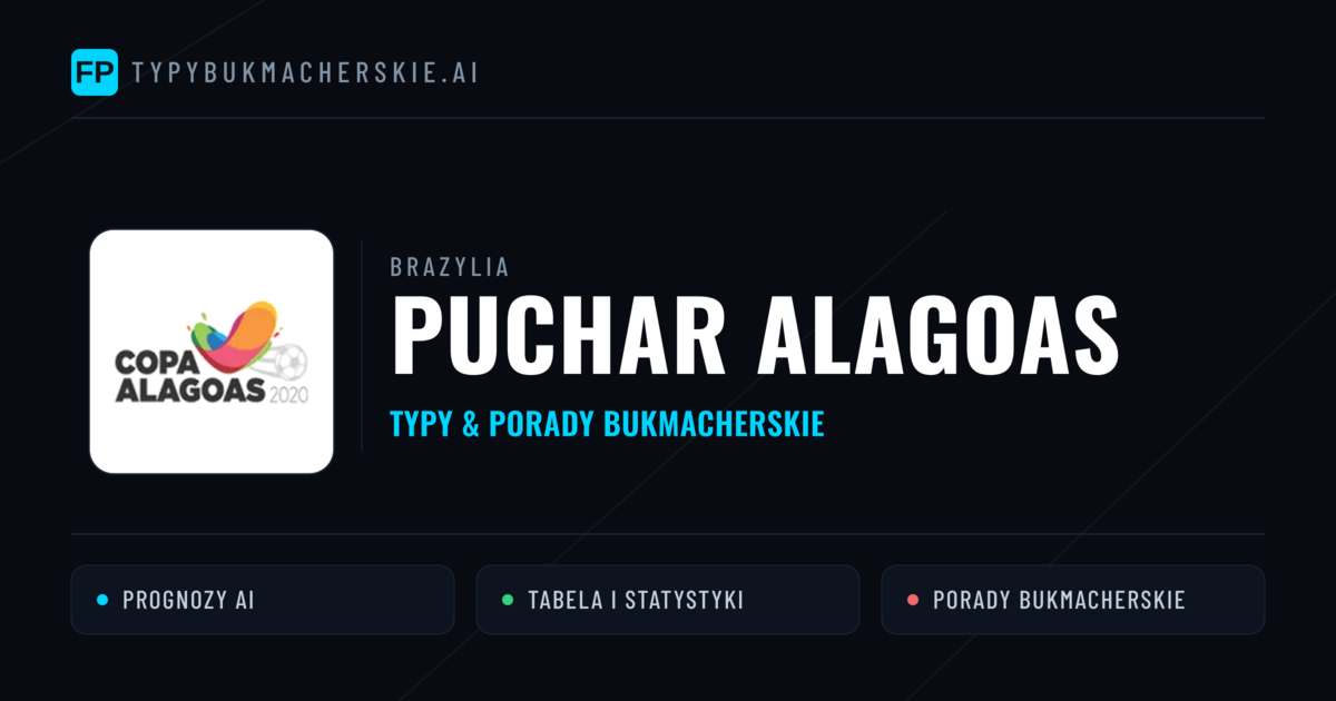 Brazylia Puchar Alagoas Typy Bukmacherskie — Darmowe Typy na Dziś
