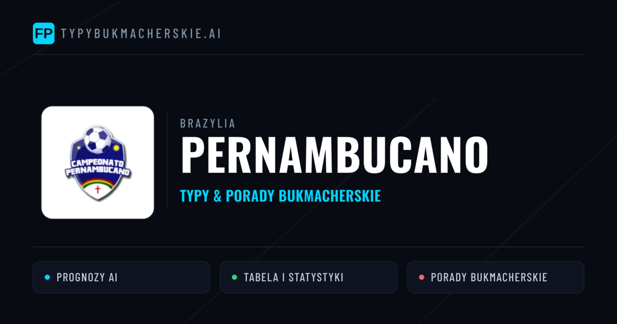 Brazylia Pernambucano Typy Bukmacherskie — Darmowe Typy na Dziś