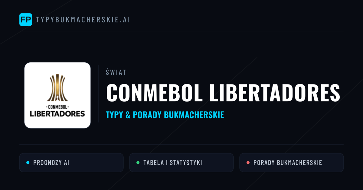 CONMEBOL Libertadores Typy Bukmacherskie — Darmowe Typy na Dziś
