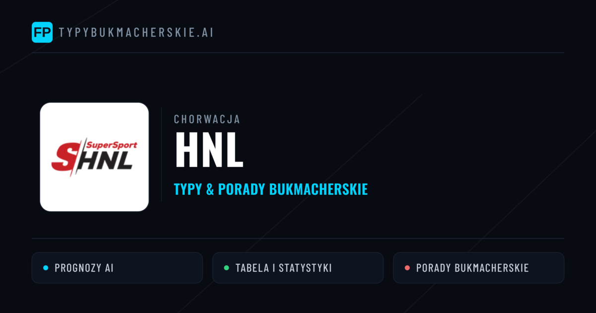 Chorwacja HNL Typy Bukmacherskie — Darmowe Typy na Dziś