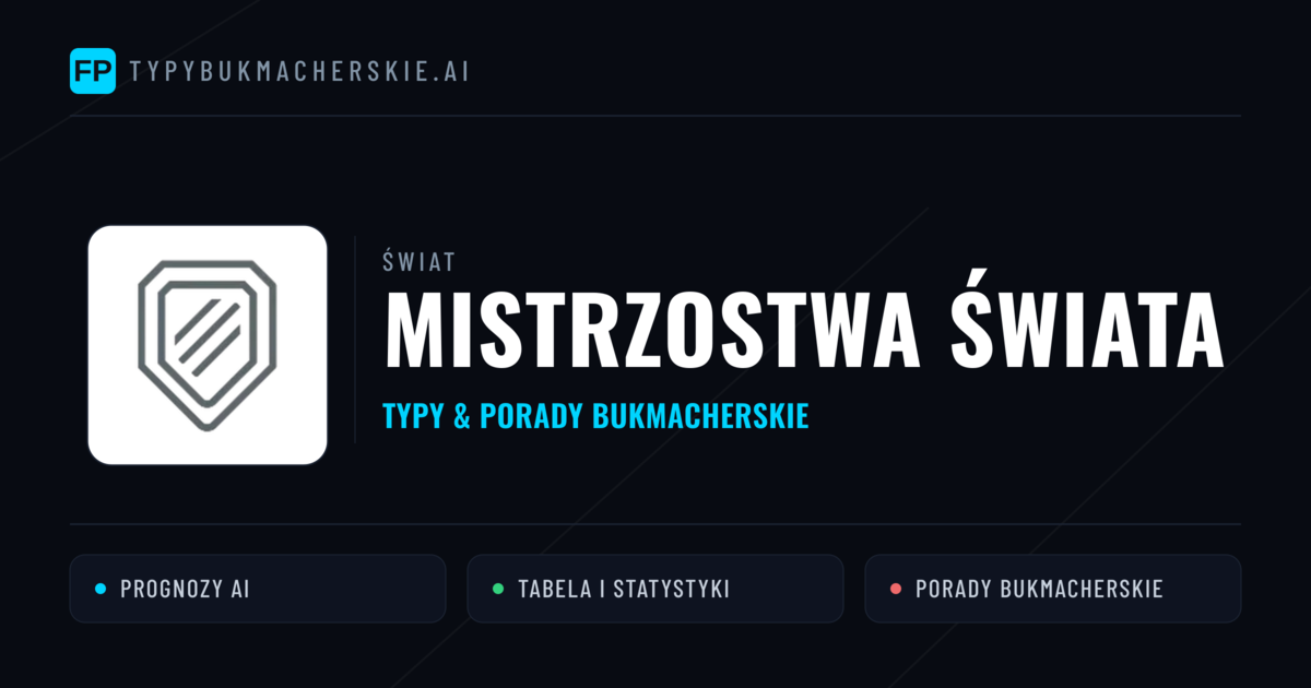 Mistrzostwa Świata Typy Bukmacherskie — Darmowe Typy na Dziś