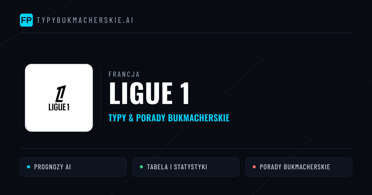 Francja Ligue 1 Typy Bukmacherskie — Darmowe Typy na Dziś