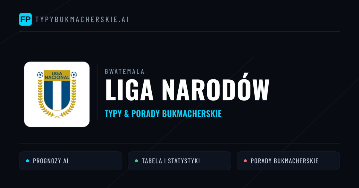 Gwatemala Liga Narodów Typy Bukmacherskie — Darmowe Typy na Dziś