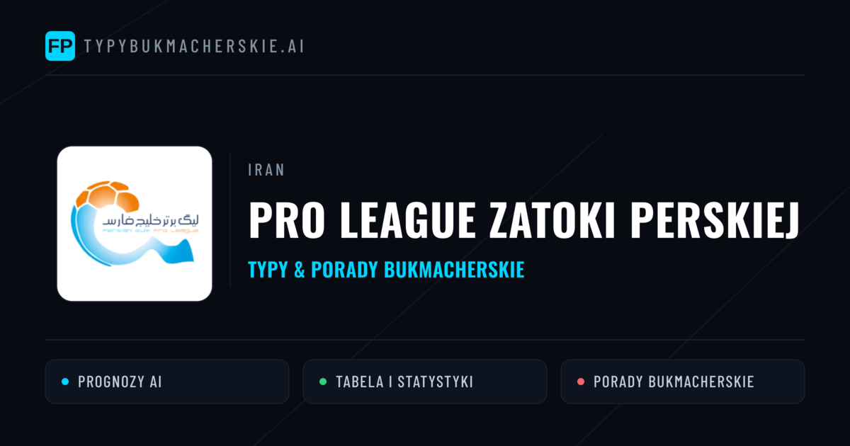 Iran Pro League Zatoki Perskiej Typy Bukmacherskie — Darmowe Typy na Dziś