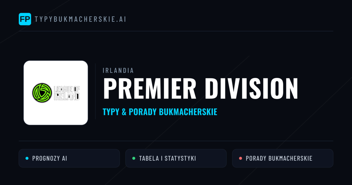 Irlandia Premier Division Typy Bukmacherskie — Darmowe Typy na Dziś