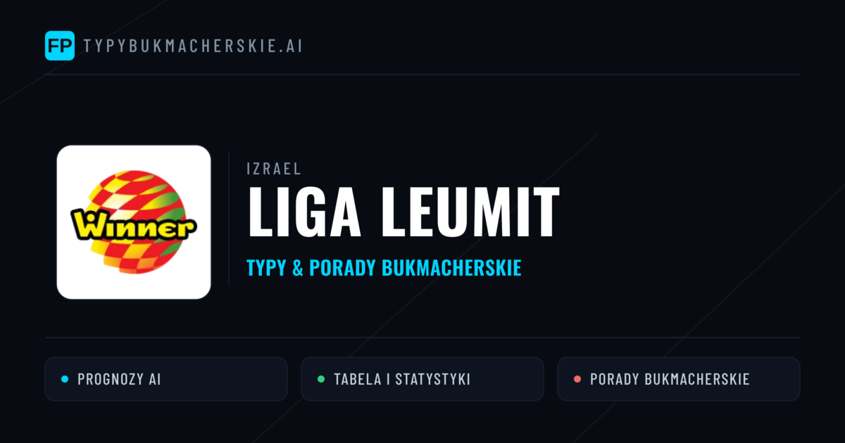 Izrael Liga Leumit Typy Bukmacherskie — Darmowe Typy na Dziś